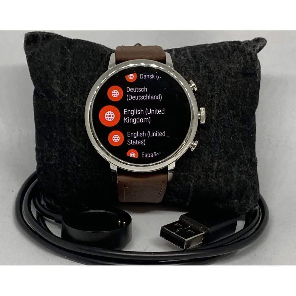 Fossil Gen 4 Authentic Digital Dial Smart Watch Custom Band FTW6017 LT320